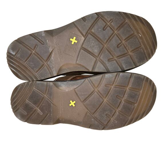 Dr. Martens Doc Martens Men's Size 11 EU 46 Leather Slide Sandals Brown Y2K - Picture 9 of 11